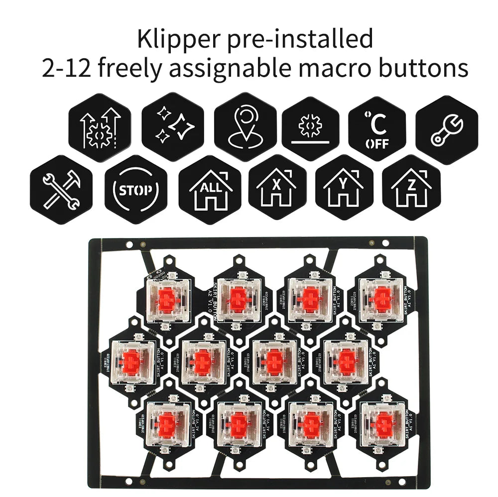 FYSETC Voron Skirt Hotkeys Kit