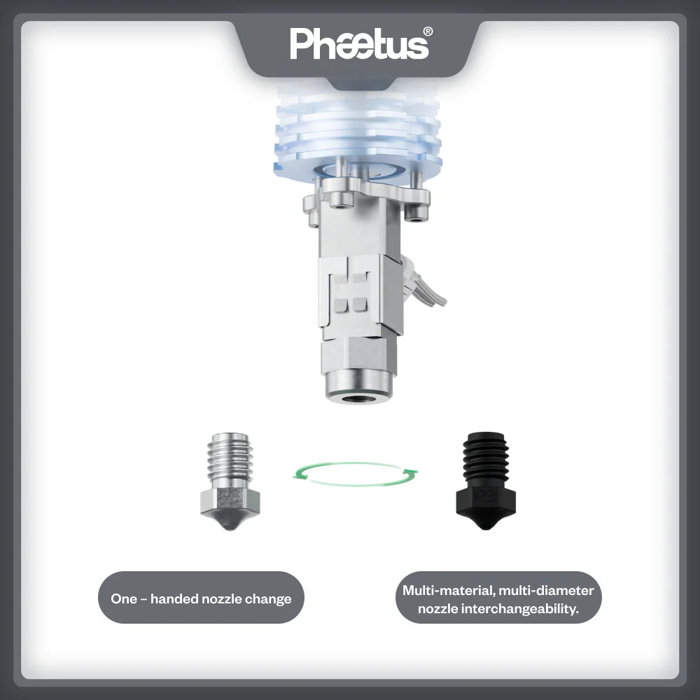 Phaetus Rapido 2 Plus Hotend (PT1000)
