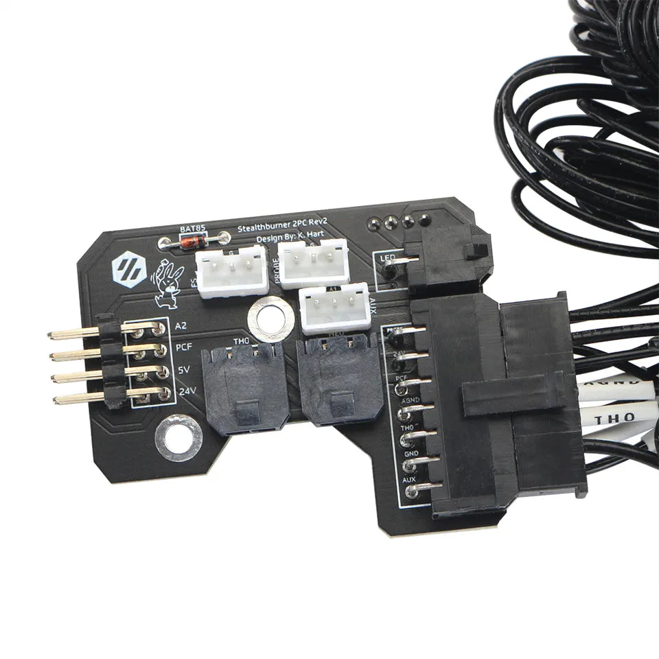 VORON StealthBurner Toolhead PCB with Wiring Harness (2 PCB option)