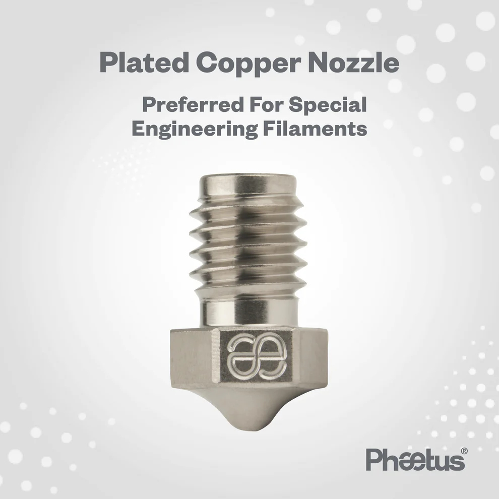 Phaetus Plated Copper Nozzle 1.75mm