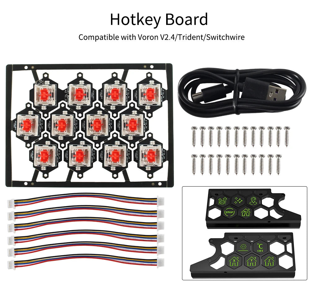 FYSETC Voron Skirt Hotkeys Kit