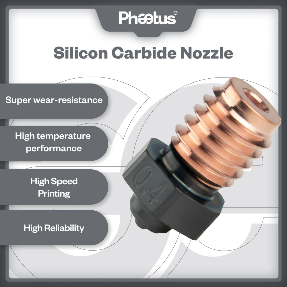 Phaetus Silicon Carbide Nozzle