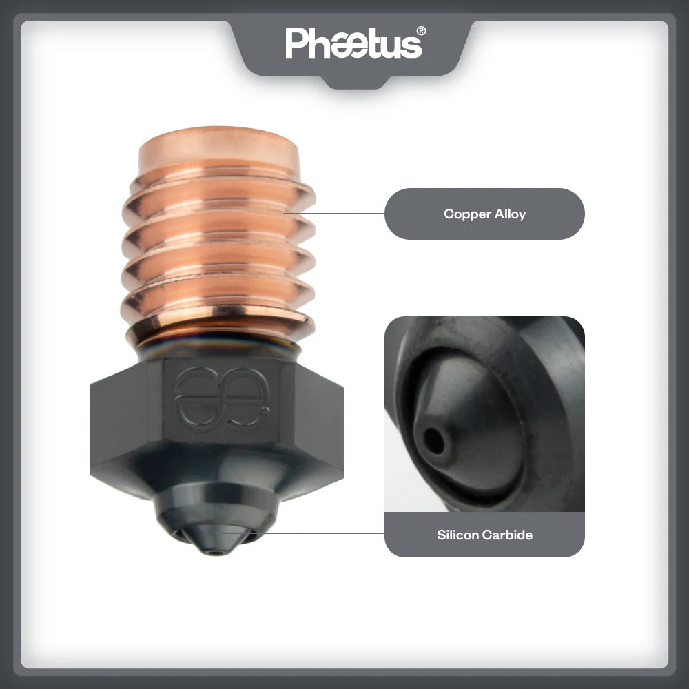 Phaetus Silicon Carbide Nozzle