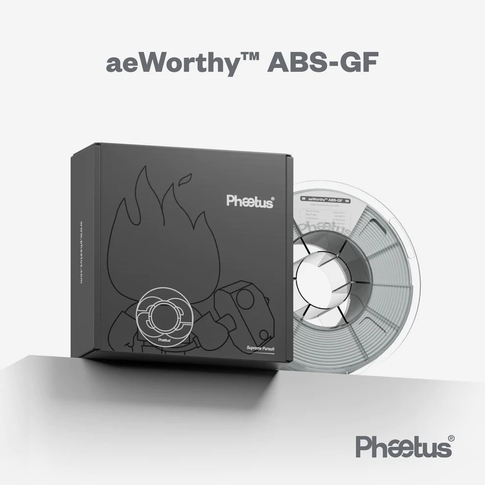 Phaetus aeWorthy ABS-GF 3D Printer Filament Glass Filled ABS 1.75mm 1kg