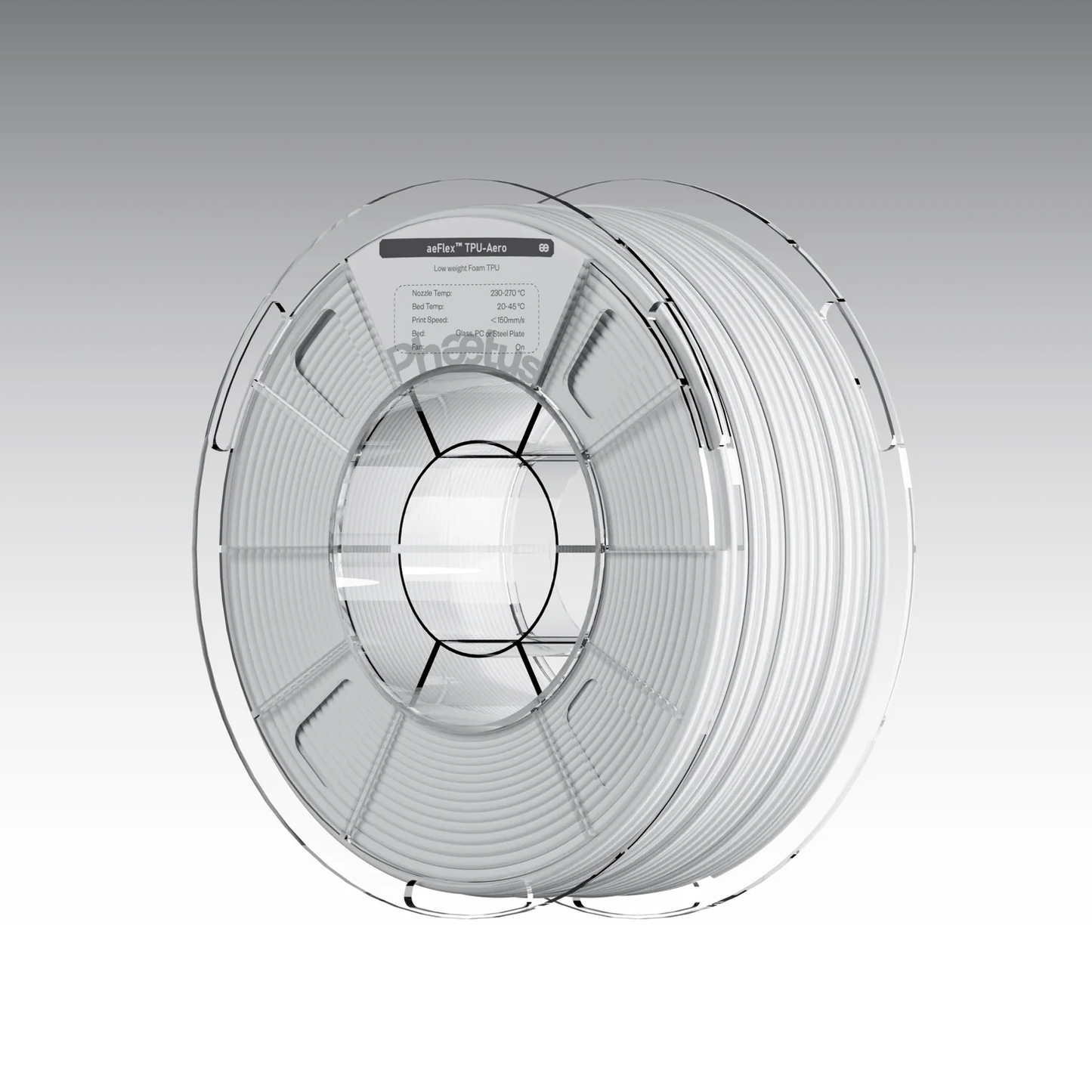 Phaetus aeFlex TPU-Aero high-speed flexible TPU 3D printer filament — 1.75 mm 1 kg