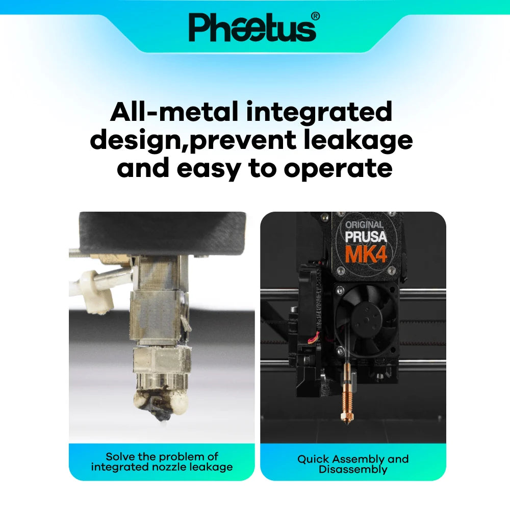 Phaetus SiC Nozzle for Prusa NexTruder