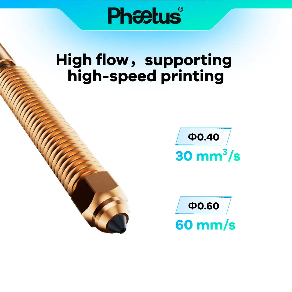 Phaetus Silicon Carbide Nozzle for Creality K2 Plus